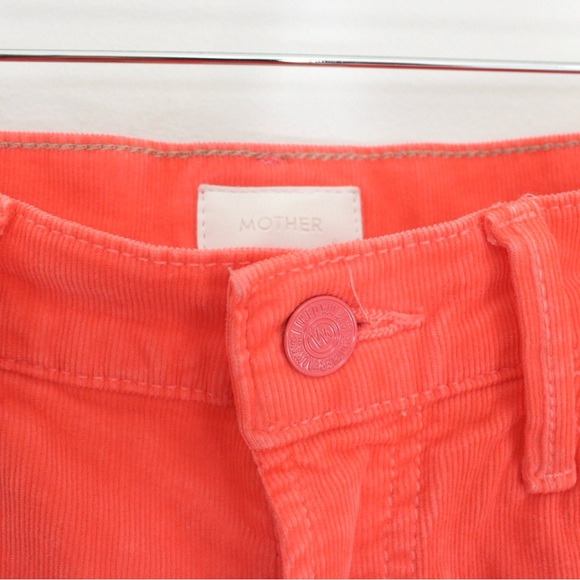 Mother The Hustler Ankle Fray Corduroy Jeans - Picture 5 of 9